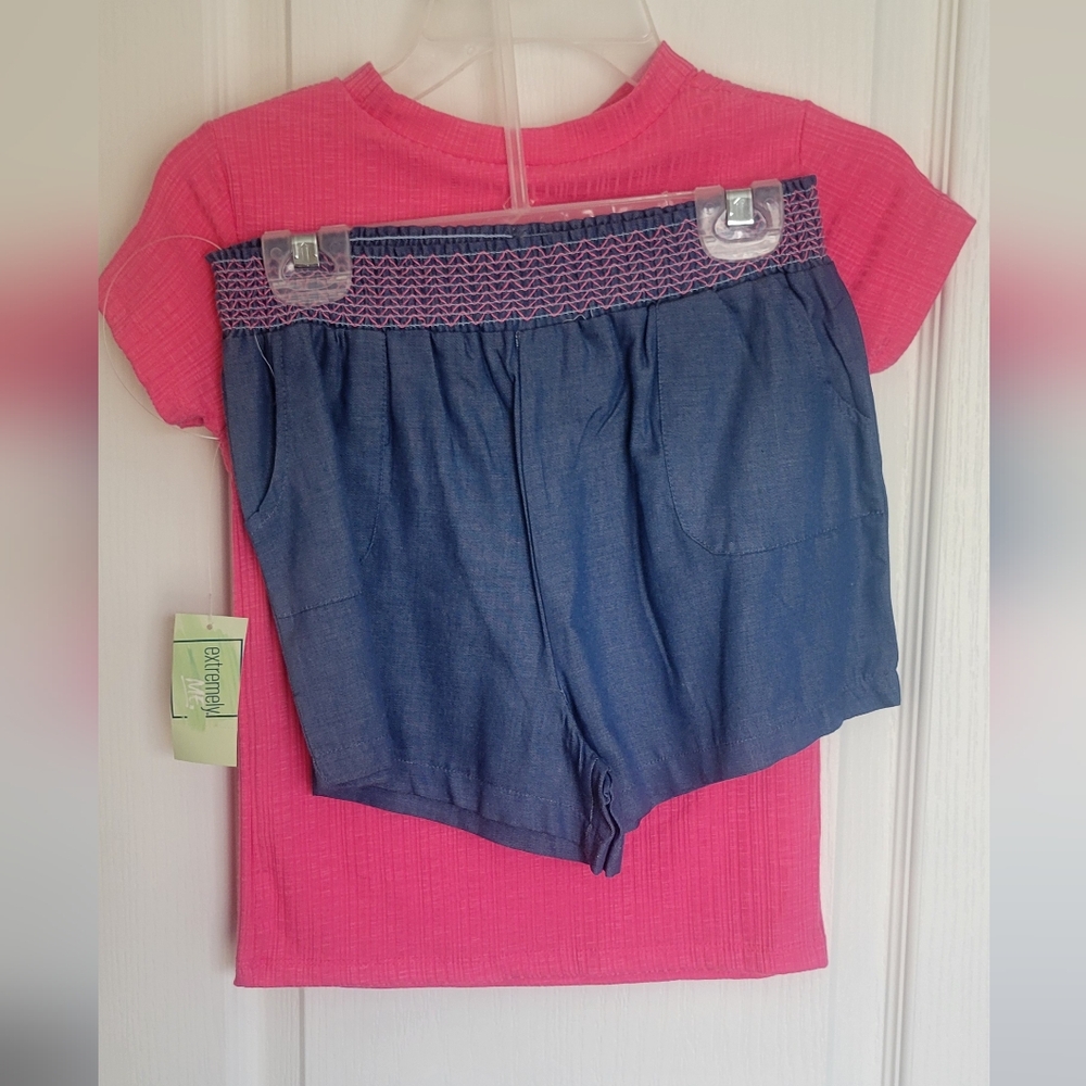 Girls short and top set. 2 sizes available. NWT.